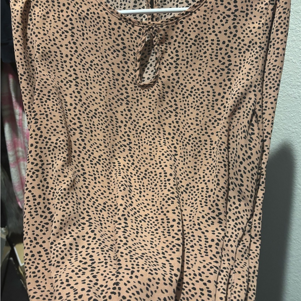 SHEIN Animal Print Top